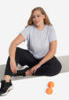 Футболка женская Demix, Plus Size, Голубой4  - превью