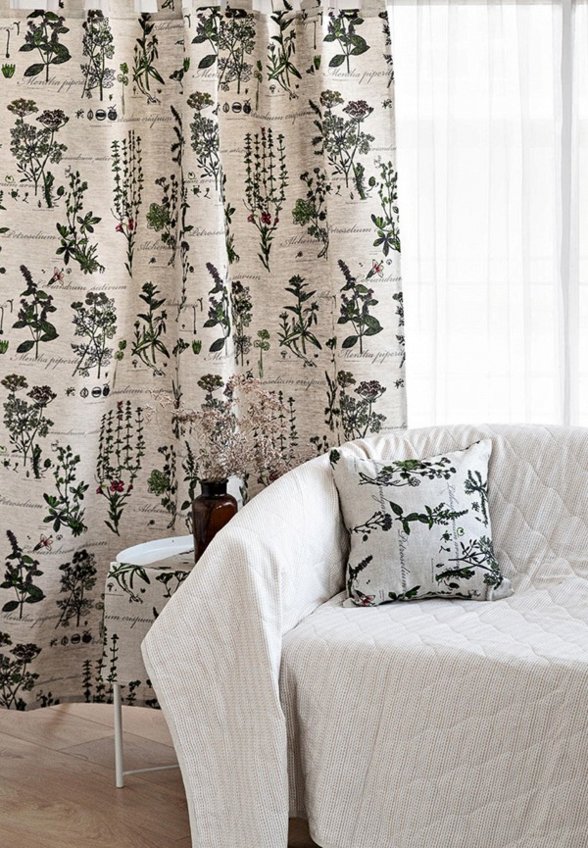 Штора Лён Наш от Василисы