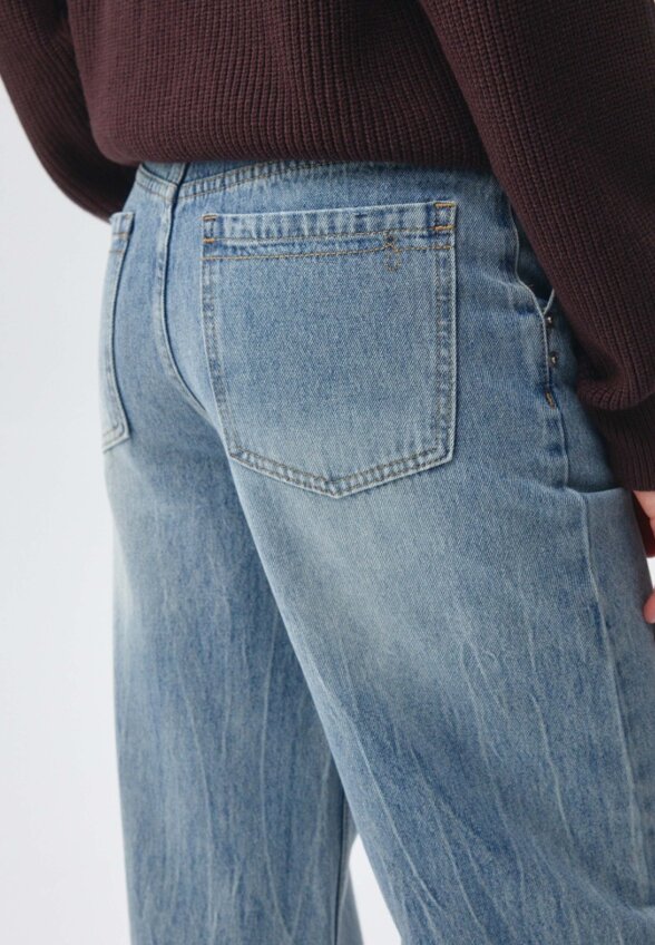 Укороченные джинсы Loose straight