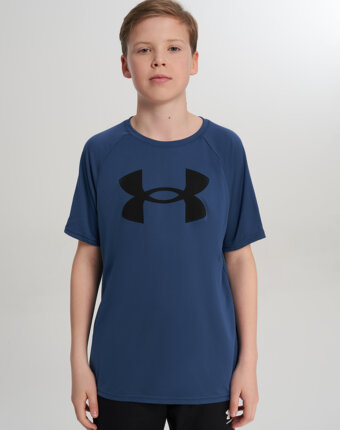 Футболка для мальчиков Under Armour Tech, Синий женщинам