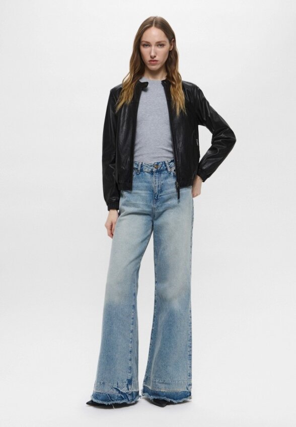 Куртка кожаная Blouson