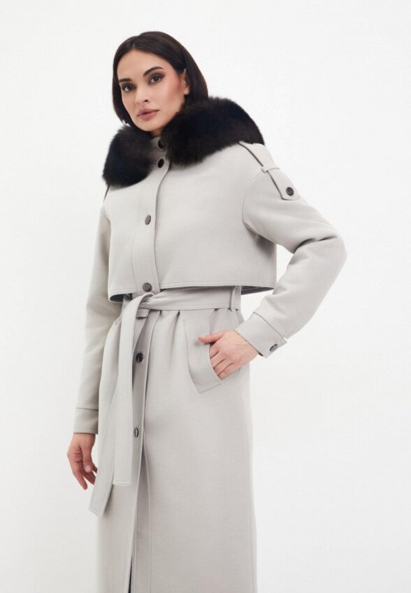 Пальто однобортное ReaLegenda