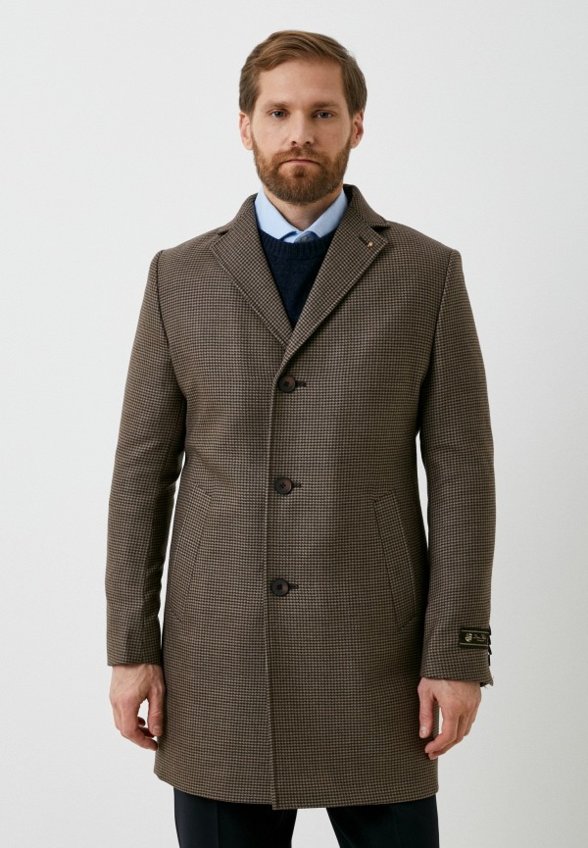 Пальто однобортное Bazioni