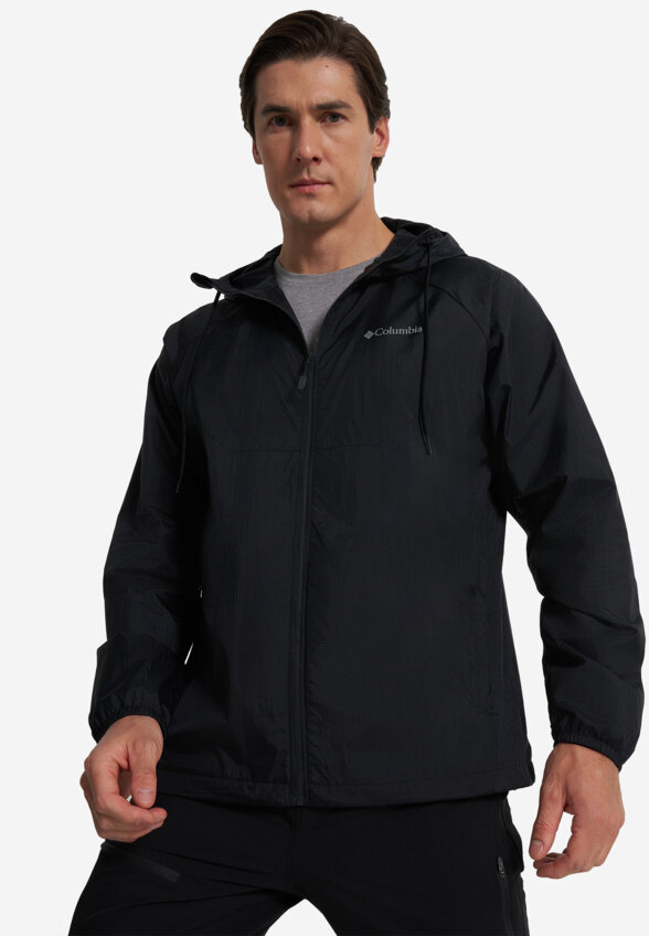 Ветровка мужская Columbia Spire Heights Iv Jacket, Черный