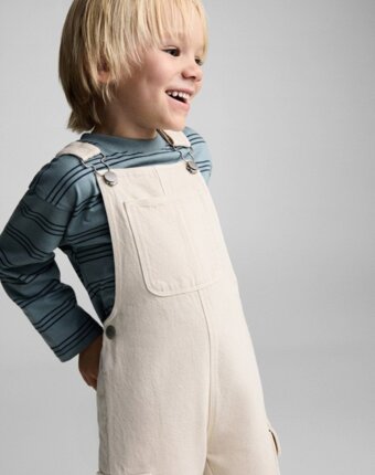 Комбинезон джинсовый Mango Kids детям