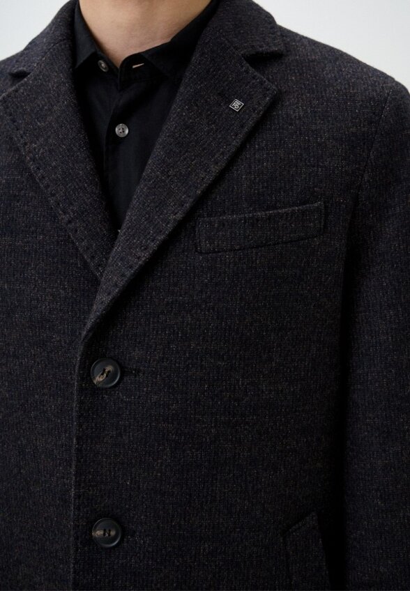 Пальто однобортное Dtmd