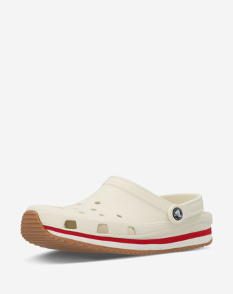 Сабо женские Crocs Classic Retro Runner, Белый женщинам