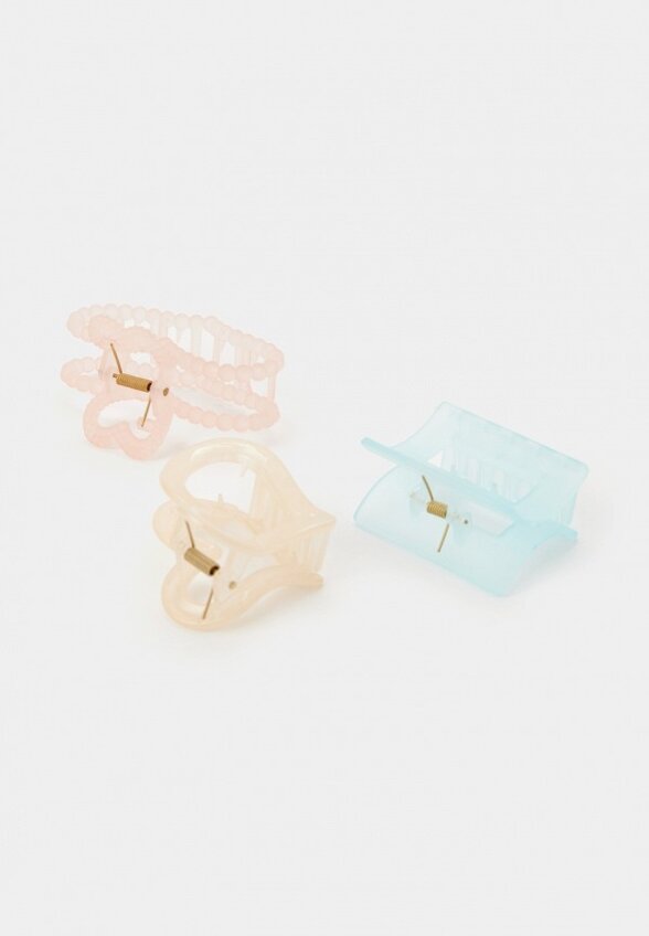 Заколки-крабы 3 шт. Sela