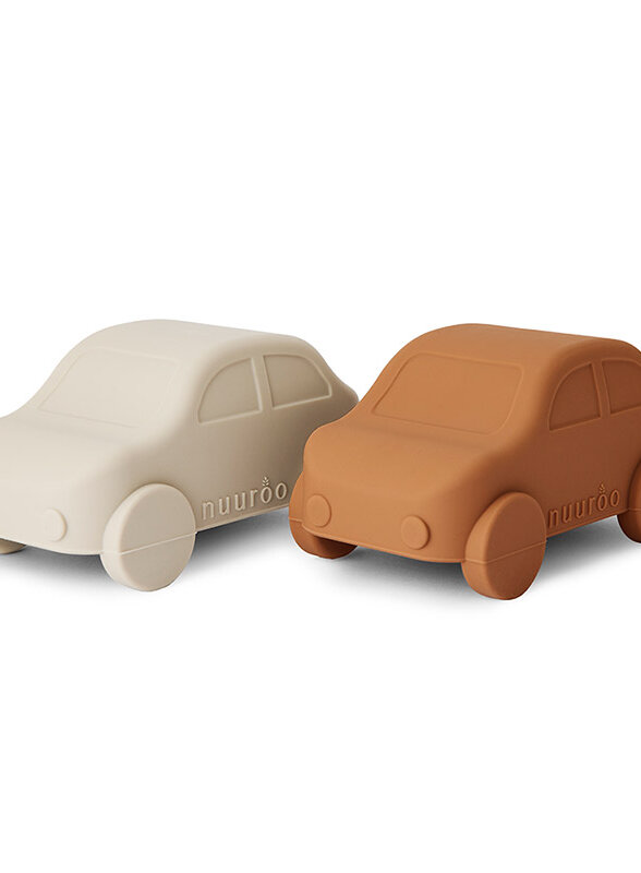 Набор машинок нууру (nuuroo), 2 шт, карамельный кофе