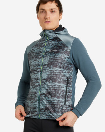 Куртка для беговых лыж мужская Loeffler Hybrid Speed, Серый женщинам