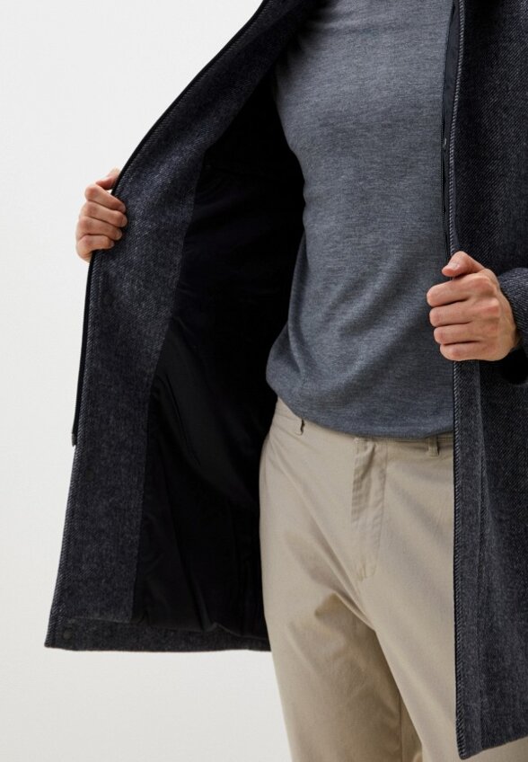 Пальто однобортное Madzerini