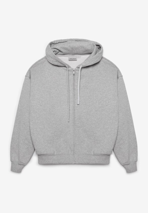 Худи zip Uniform Grey Melange FABLE