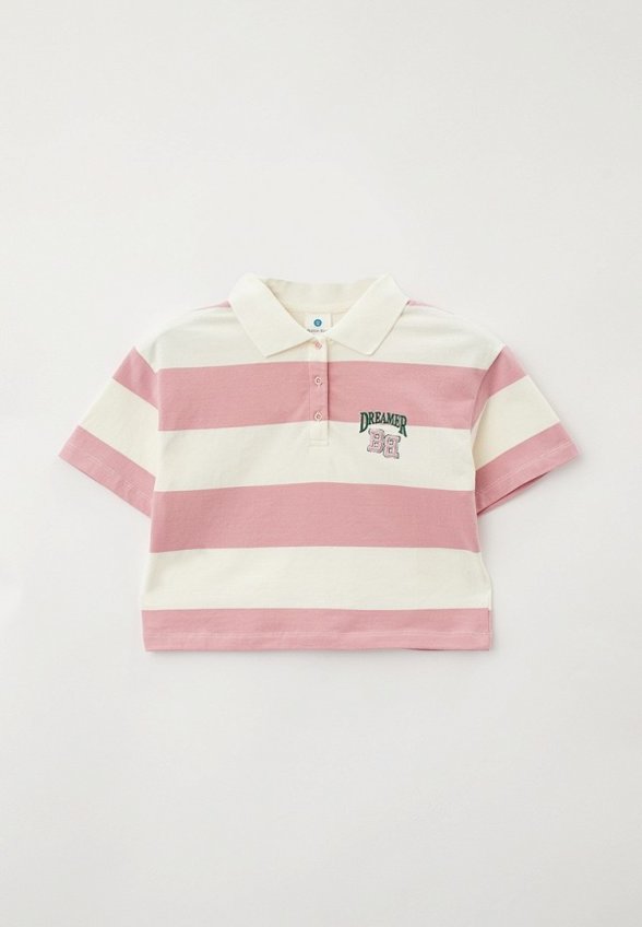 Поло Button Blue