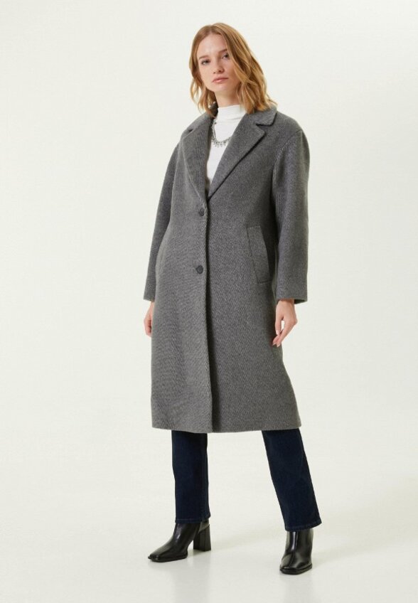 Пальто-кокон NetWork