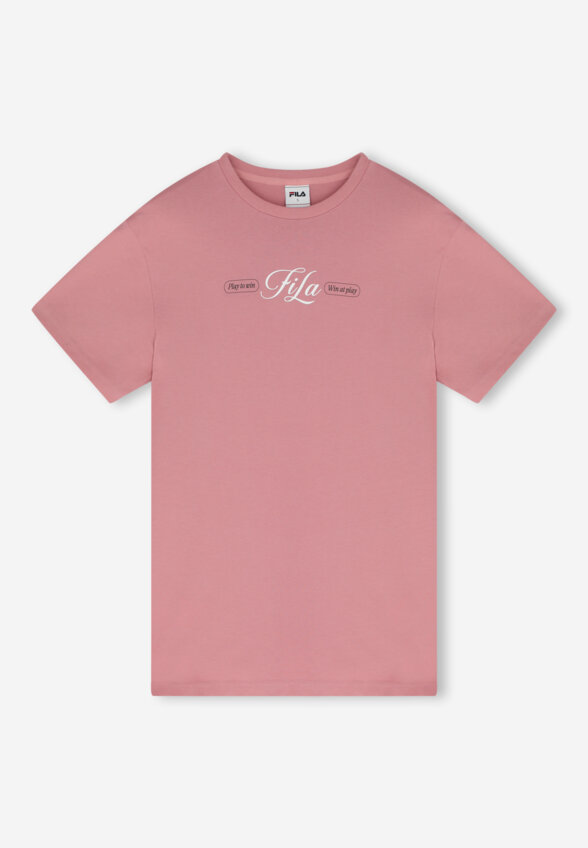 Футболка женская оверсайз FILA, Розовый