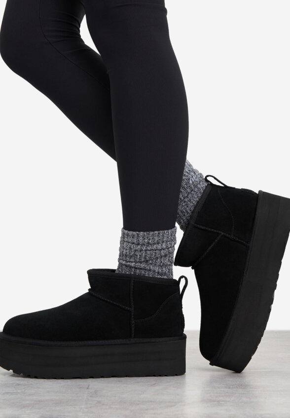 Угги женские UGG Classic Ultra Mini Platform, Черный