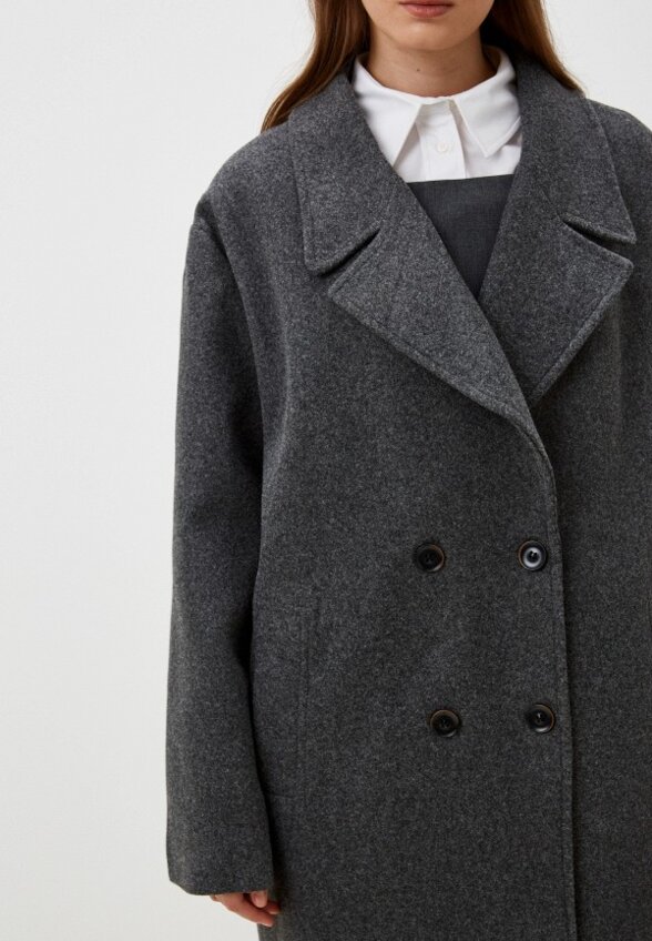 Пальто двубортное Isibris