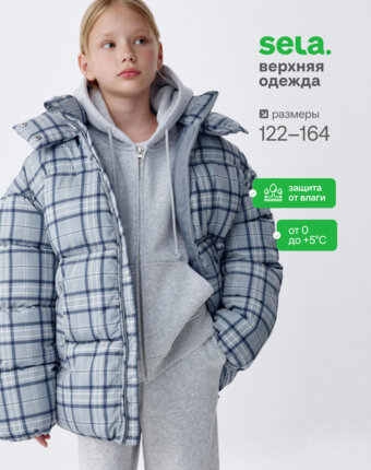 Демисезонная куртка с капюшоном для девочек детям