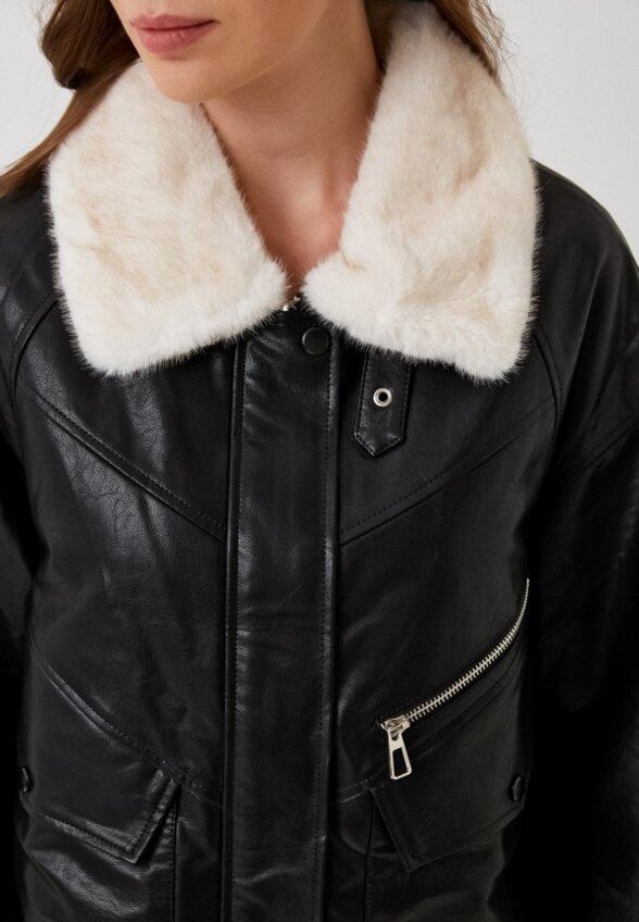 Куртка кожаная Grafinia