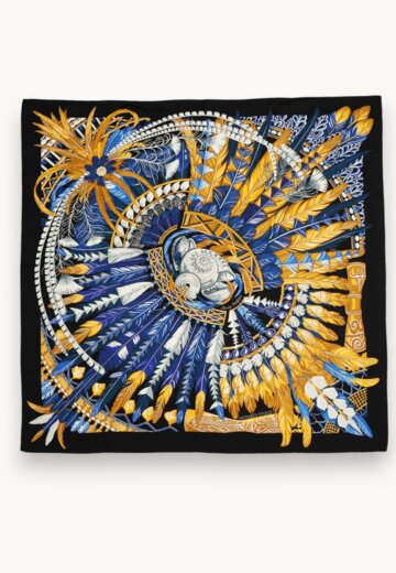 Hermes Silk Scarf
