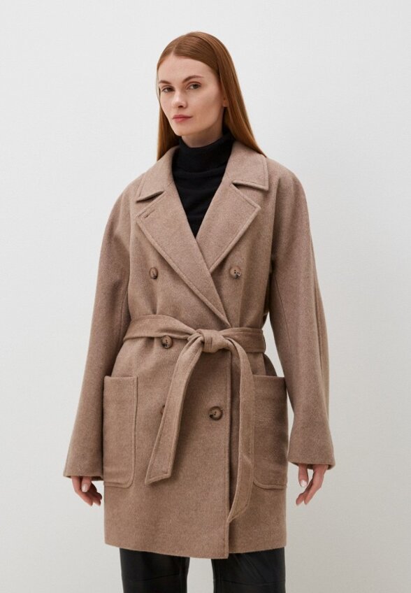 Пальто двубортное Снежная Королева