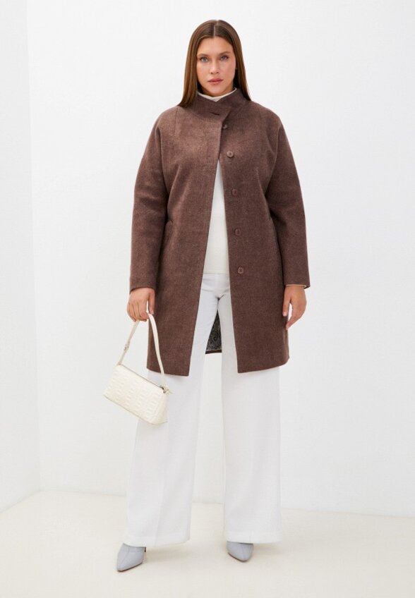 Пальто однобортное Ovelli