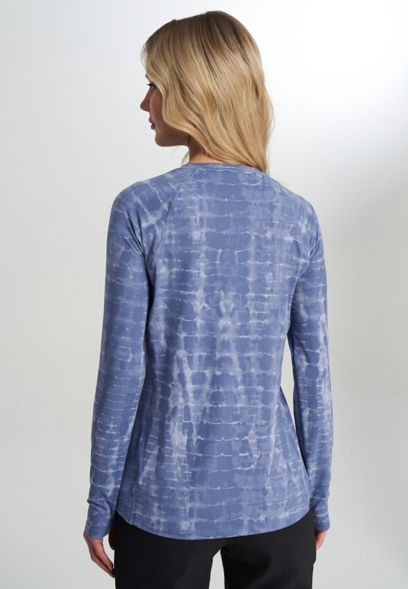 Лонгслив женский Mountain Hardwear Crater Lake Long Sleeve, Синий