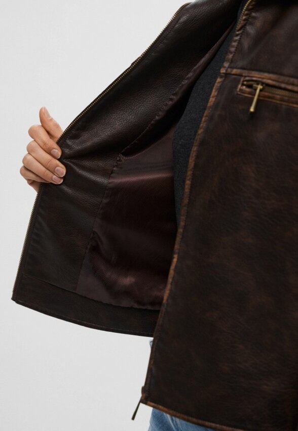 Куртка кожаная Love Republic