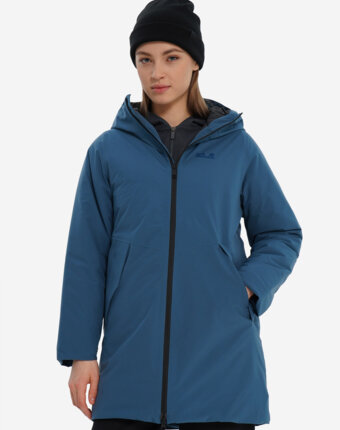Куртка утепленная женская Jack Wolfskin Frost Haven, Синий женщинам