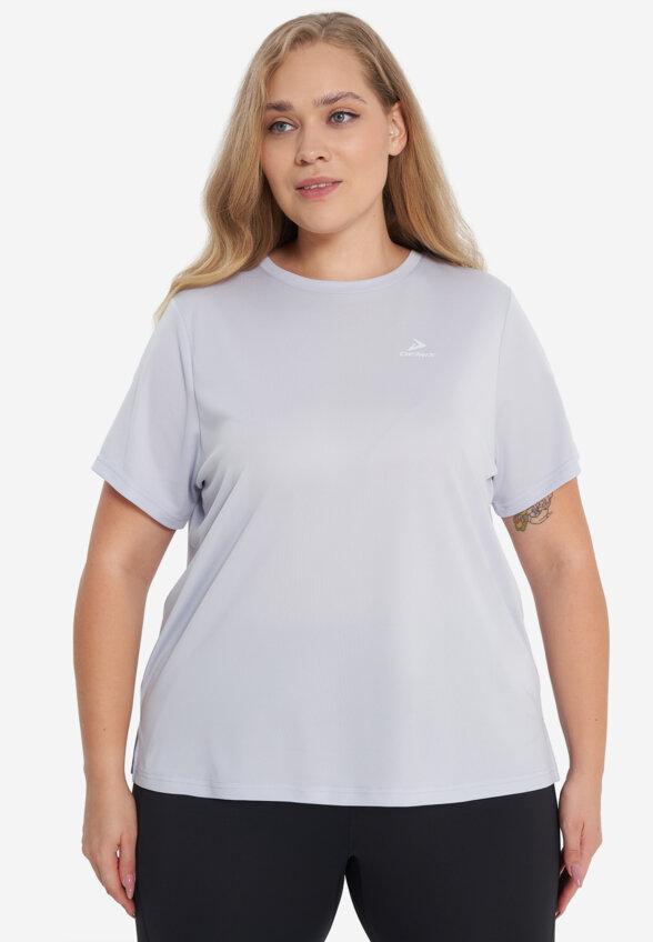 Футболка женская Demix, Plus Size, Голубой
