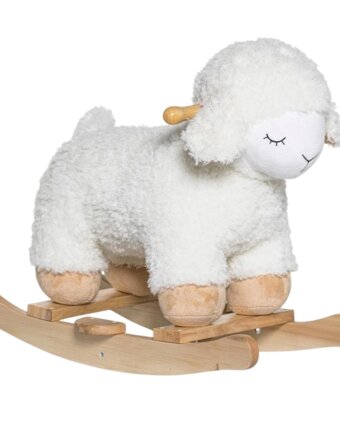 Качалка Блумингвиль МИНИ (Bloomingville MINI) "Овечка", белая детям