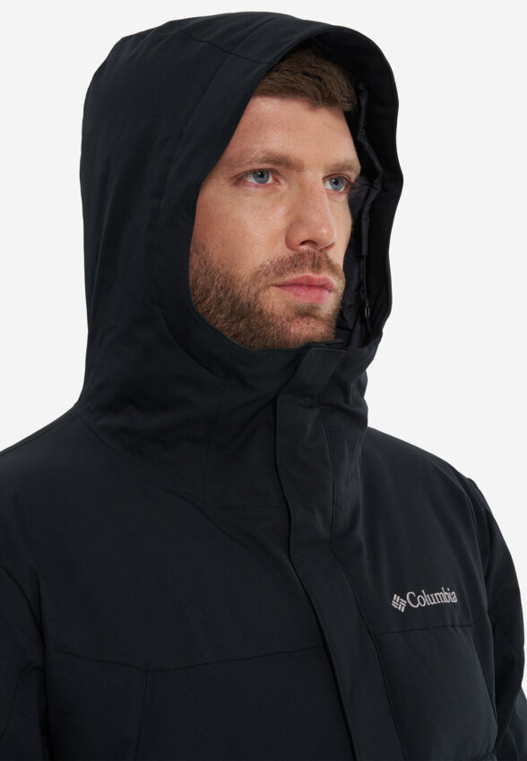 Пуховик мужской Columbia Cedar Summit II Mid Insulated Jacket, Черный