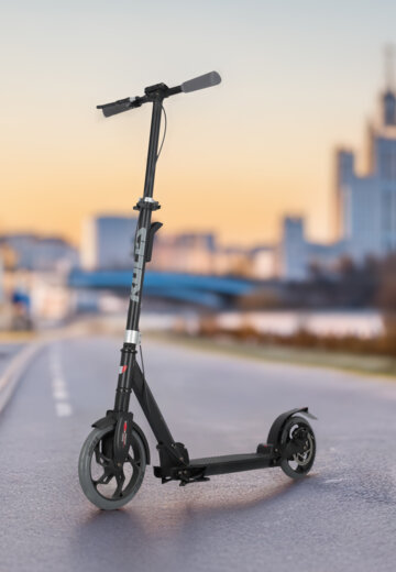 Самокат Roces Lux 230 мм, Черный