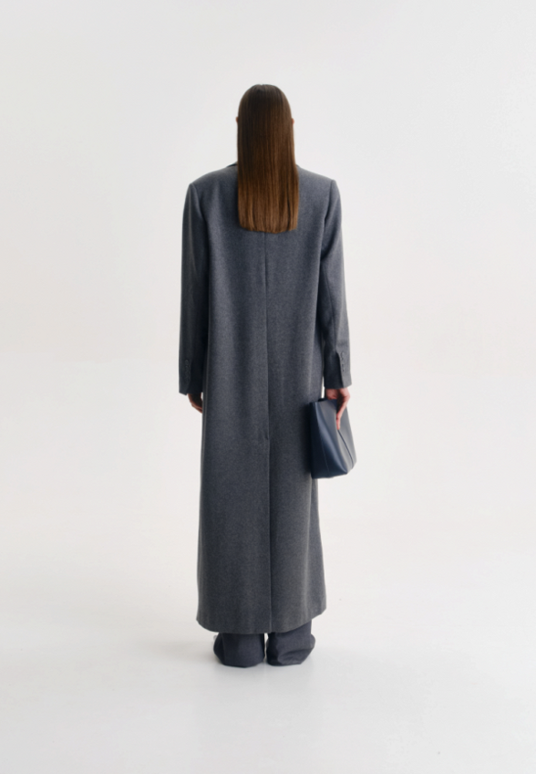 Пальто однобортное Basis