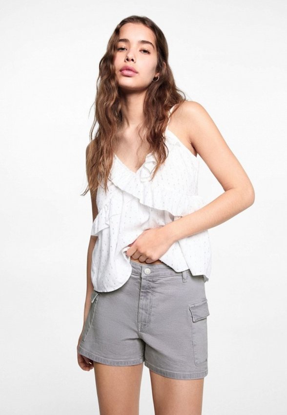 Шорты джинсовые Mango Teen