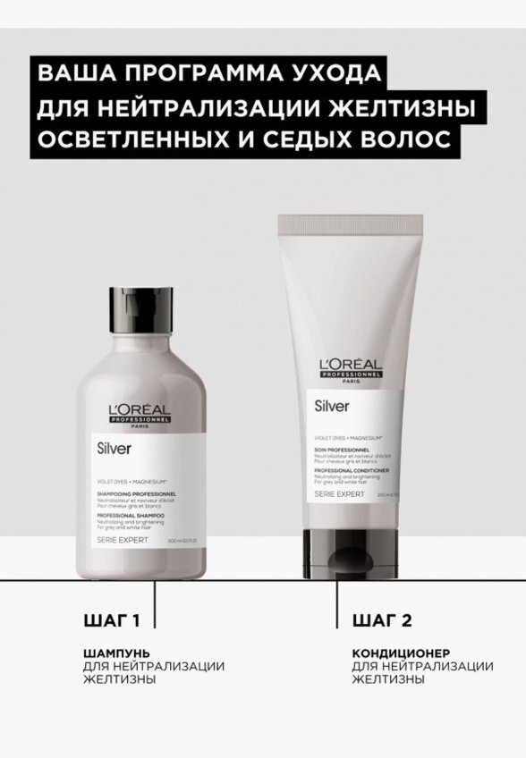 Шампунь-нейтрализатор желтизны волос L'Oreal Professionnel