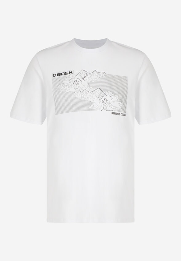 Футболка мужская Bask Topography Mt V2, Белый