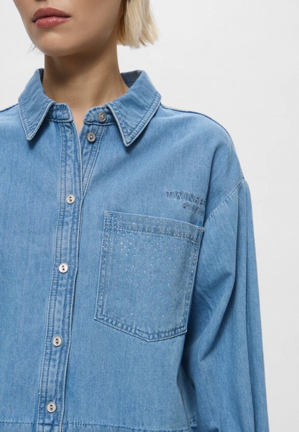 Рубашка джинсовая Twinset Milano