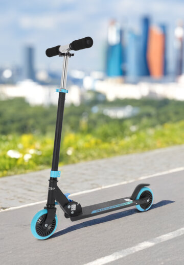 Самокат детский Reaction, 125 мм, Черный