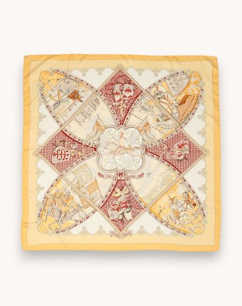 Hermes Silk Scarf женщинам
