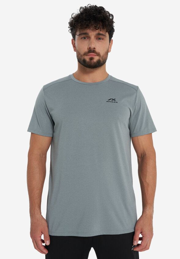 Футболка мужская Athlex Active day, Серый