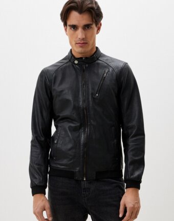 Куртка кожаная Urban Fashion for Men мужчинам