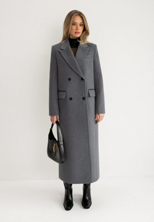 Пальто двубортное Bublikaim