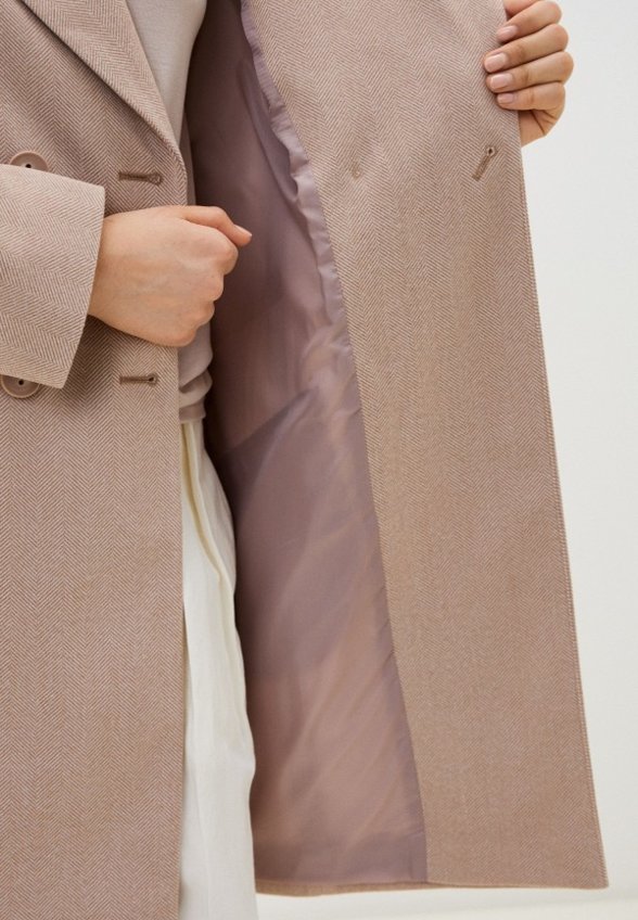 Пальто двубортное Almarosa