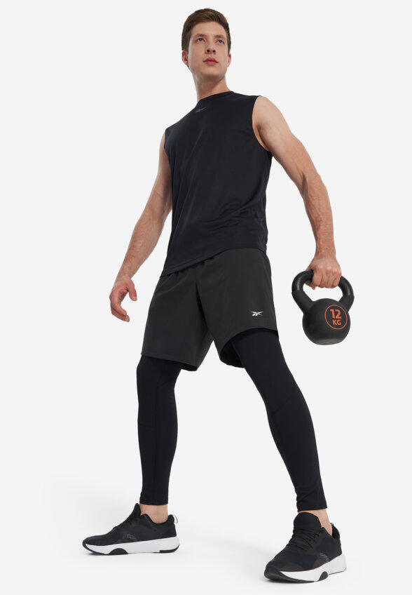Шорты мужские Reebok Wor Woven, Черный