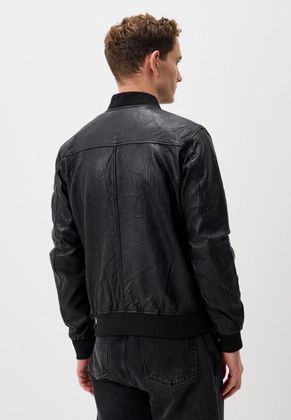 Куртка кожаная Urban Fashion for Men