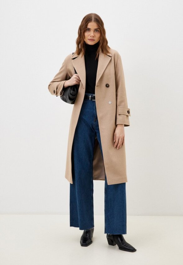 Пальто двубортное Снежная Королева