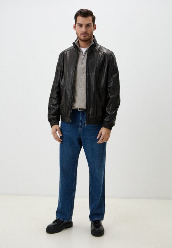 Куртка кожаная Jorg Weber