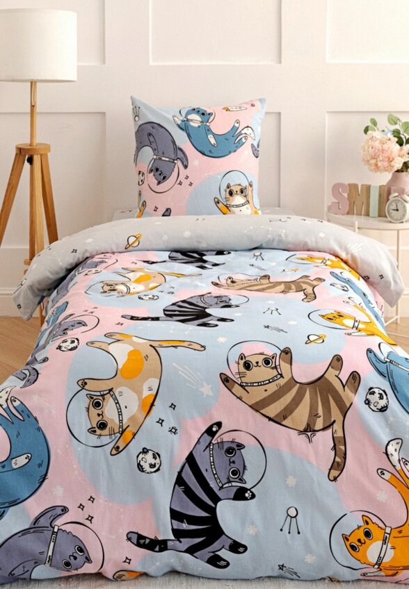 Постельное белье 1,5-спальное Павлина