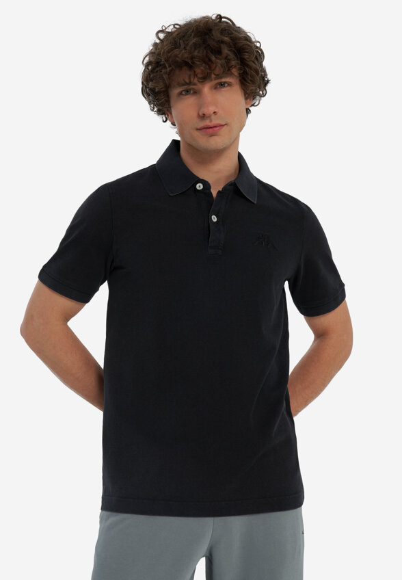 Поло мужское Kappa Polo d’Origini, Черный